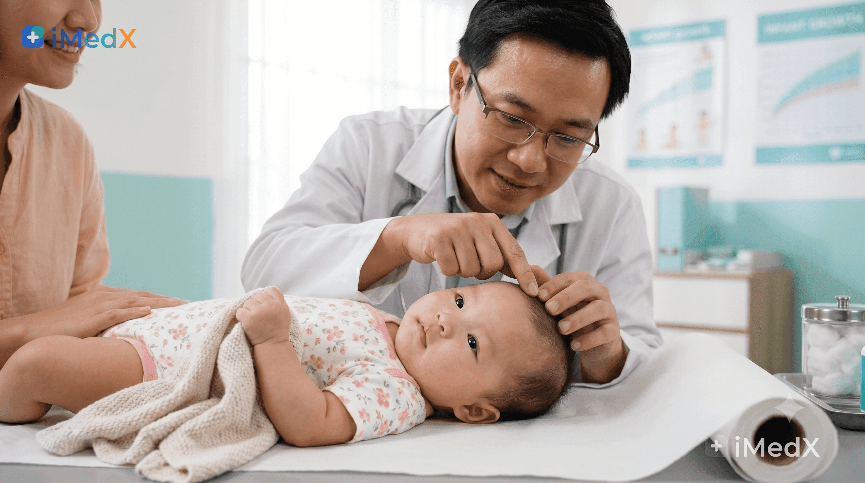 Thóp trẻ sơ sinh: khi nào đóng, khi nào cần lo lắng