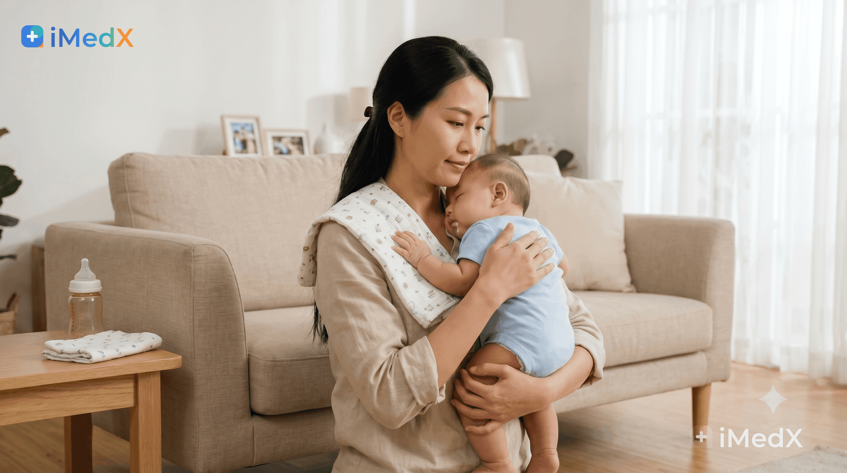 Trào ngược dạ dày ở trẻ sơ sinh — khi nào bình thường, khi nào đáng lo?