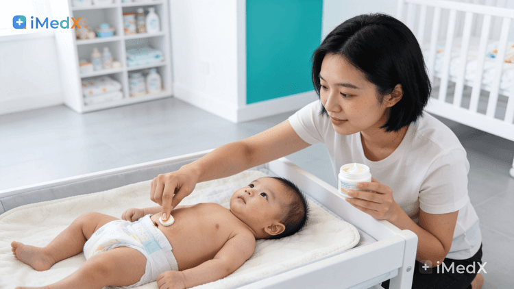Hăm tã ở trẻ sơ sinh — nguyên nhân, cách phòng và điều trị