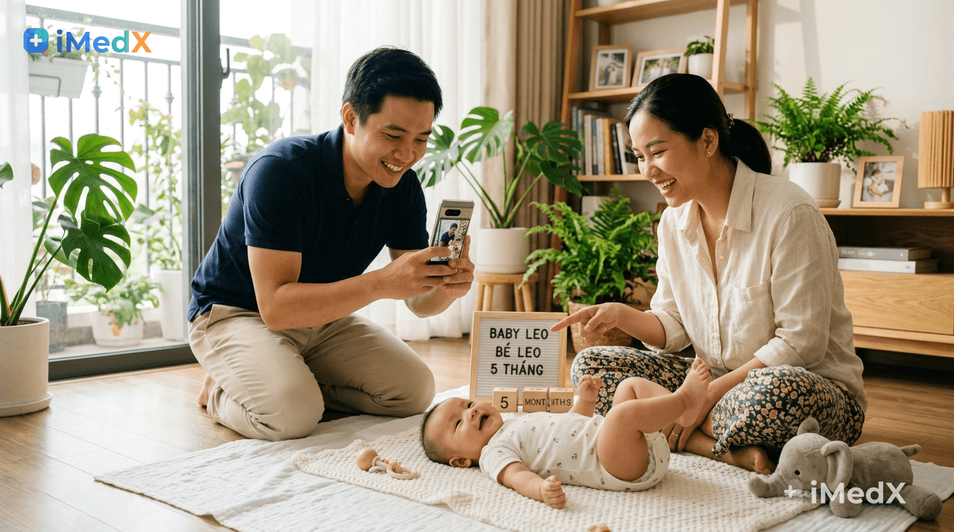 5 dấu hiệu đầu bé đang bị méo mà bố mẹ thường bỏ qua