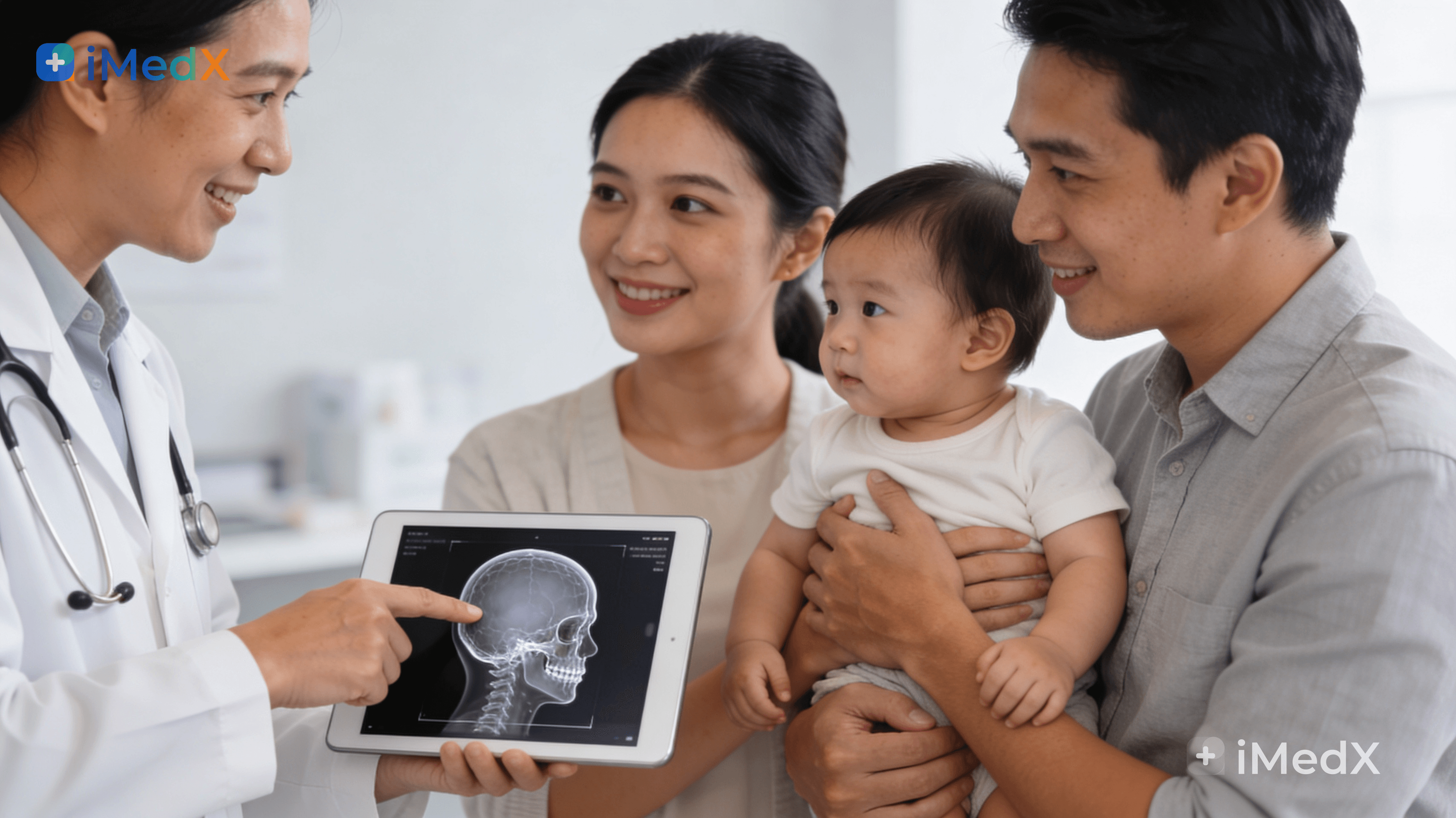 Bẹt đầu ảnh hưởng đến não bé không? — Giải đáp chuyên gia