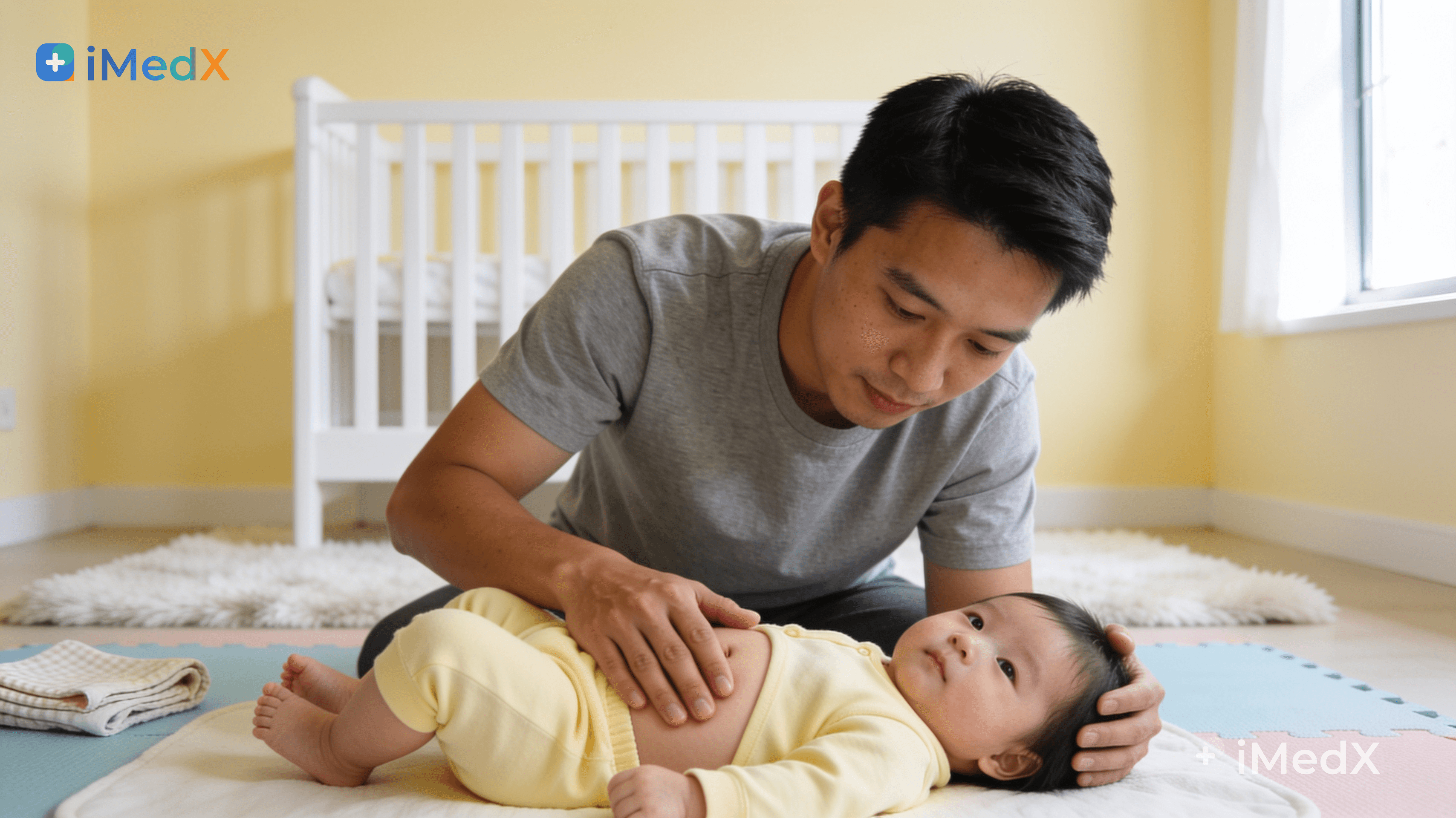 Colic — bé khóc dạ đề: nguyên nhân và cách giúp bé dịu lại