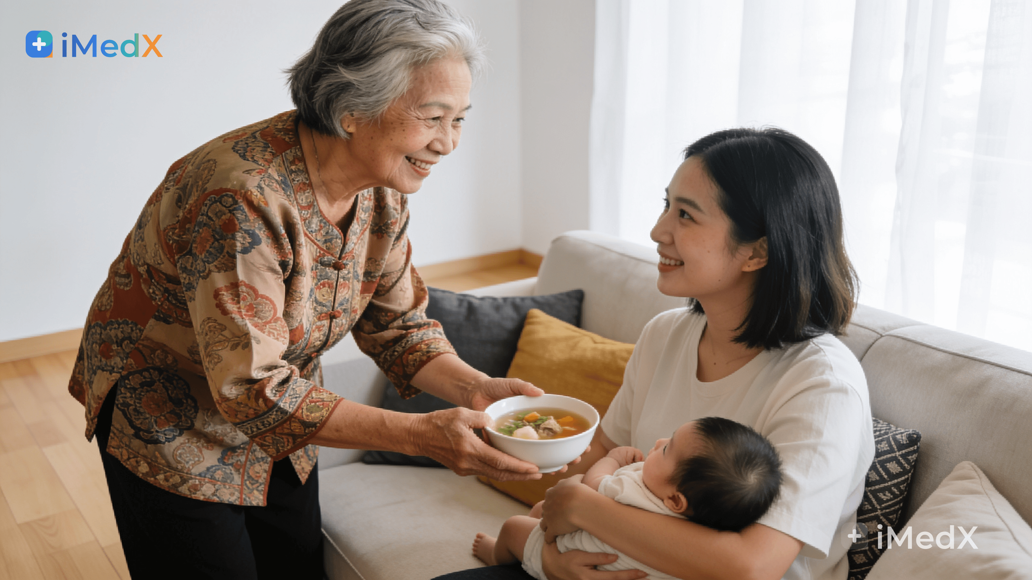 Dinh dưỡng cho mẹ sau sinh để phục hồi nhanh và đủ sữa
