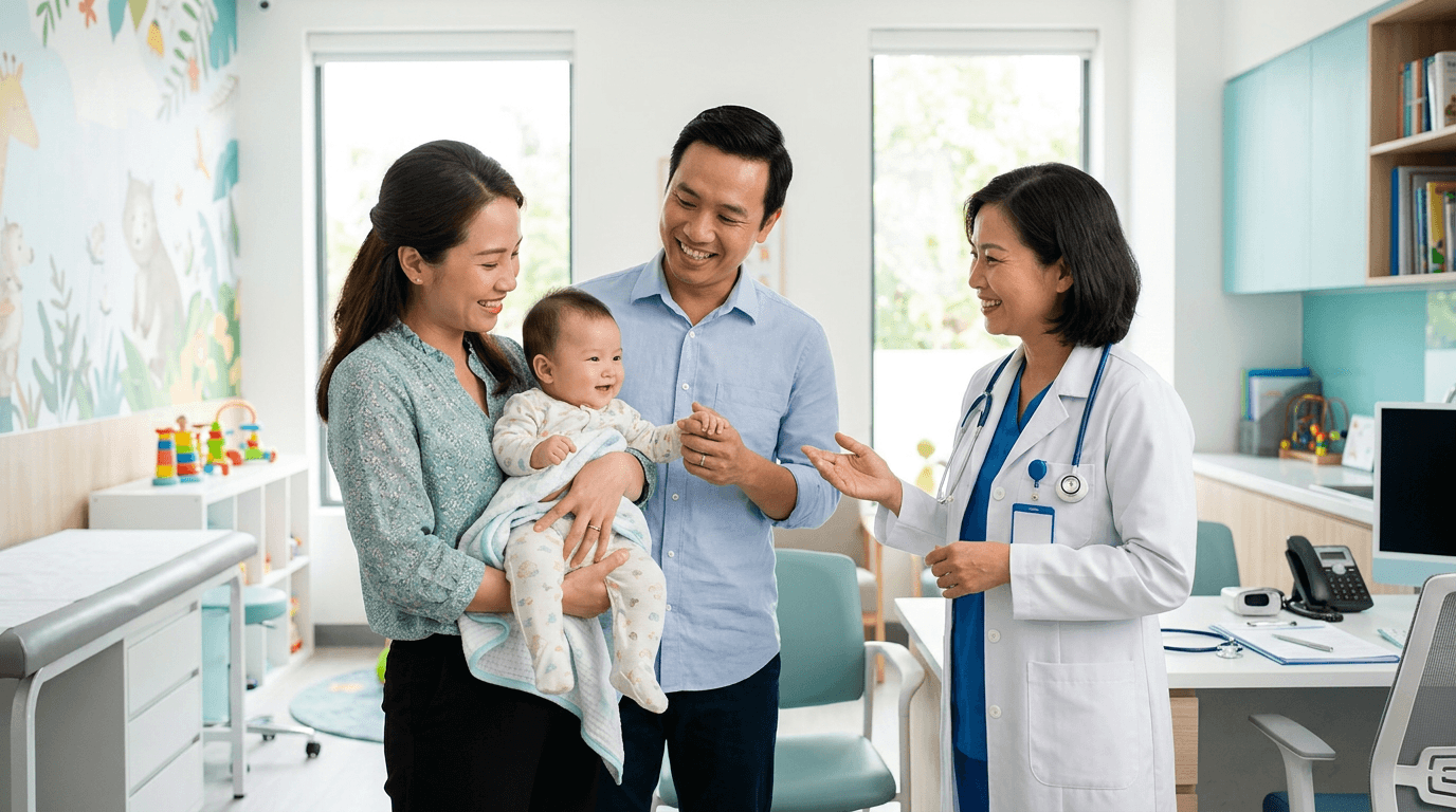 Méo đầu ở trẻ sơ sinh: Nguyên nhân, dấu hiệu và cách xử lý
