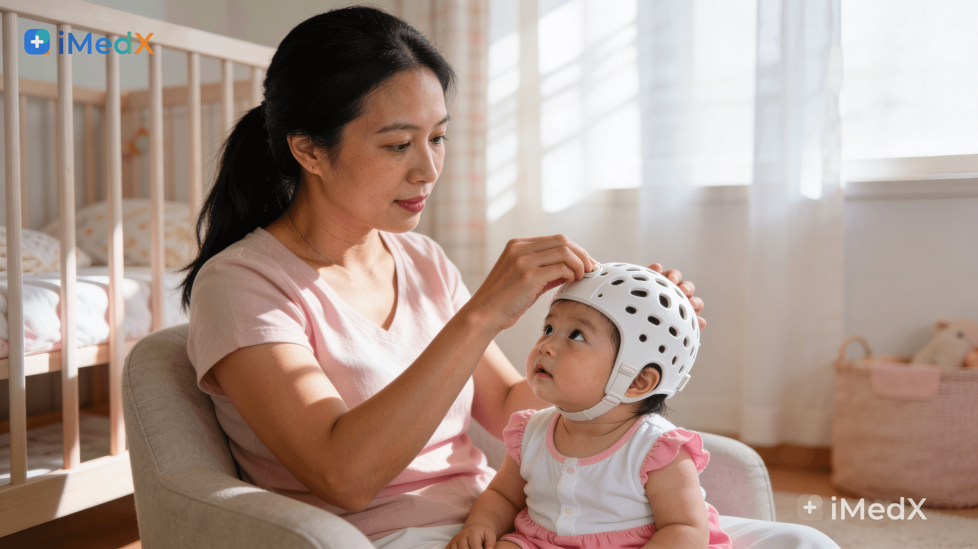 Quy trình làm mũ hỗ trợ định hình 3D tại iMedX — từng bước chi tiết