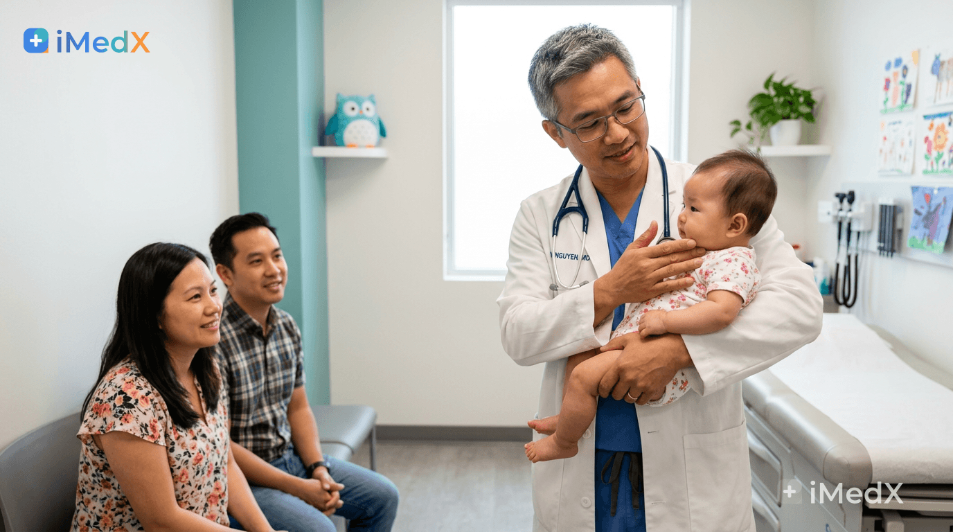 Trào ngược dạ dày ở trẻ sơ sinh — khi nào bình thường, khi nào đáng lo?