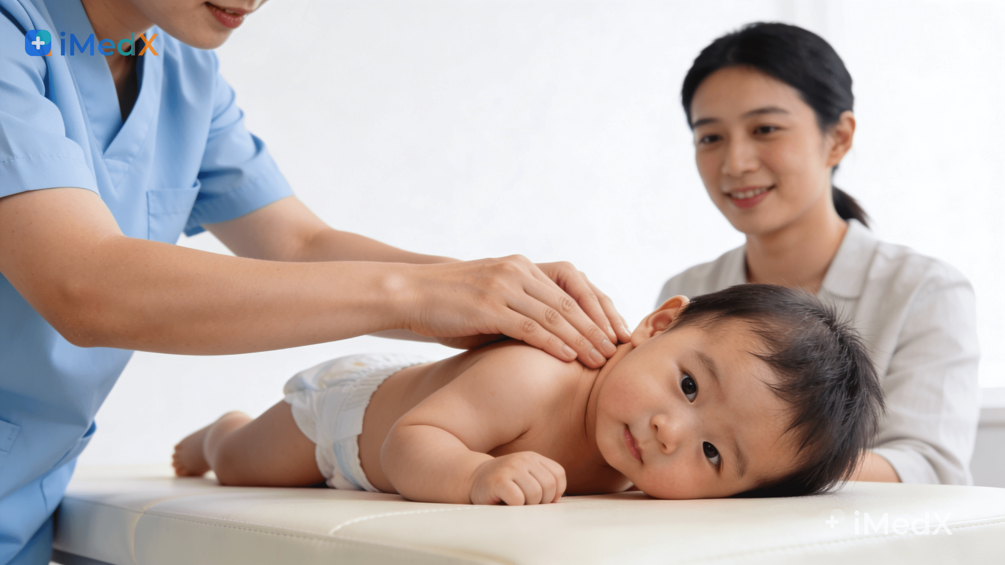 Vẹo cổ ở trẻ sơ sinh và mối liên hệ với méo đầu